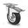 swivel castor, ø 100 mm with total brake