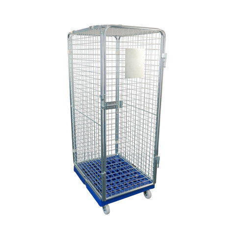 rollcage with plastic base, 724 x 815 mm, type 5-sided ANTI-THEFT