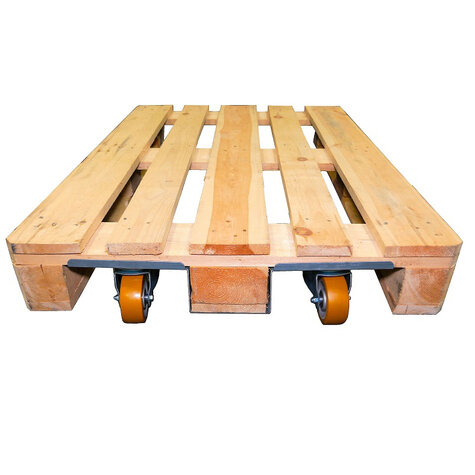 Europaletten-Roller Set,  100 Alu/PU