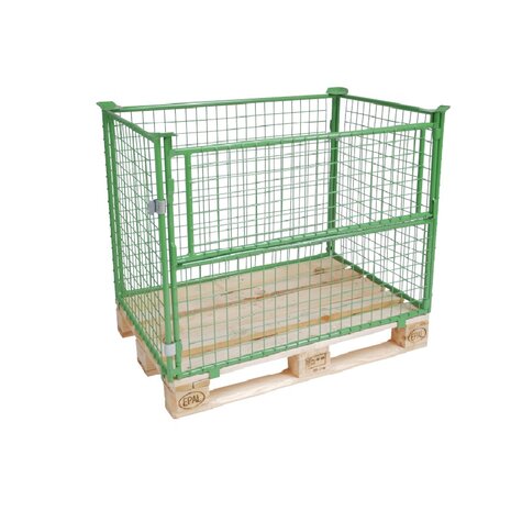 Gitteraufsatzrahmen, Nutzhöhe 1000 mm, pulverbeschichtet