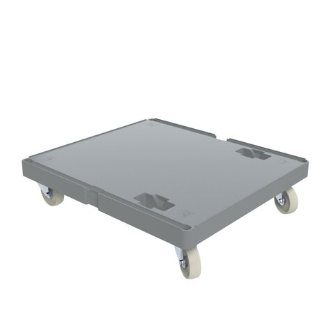 Plastic base with closed loading platform, 724 x 815 mm,...