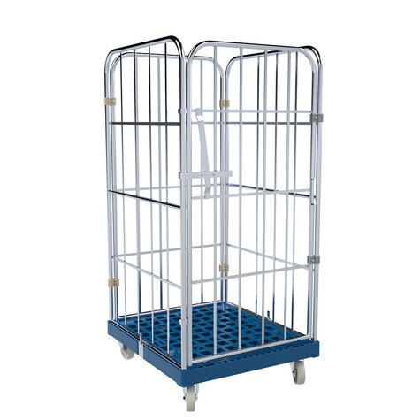 rollcage with plastic base, type 724 x 815 mm, type 4-sided