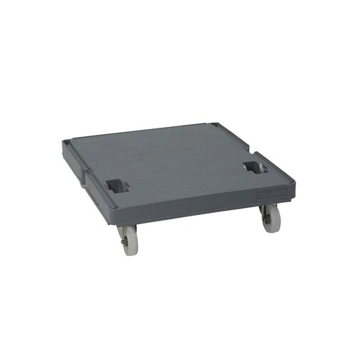 Hygiene Kunststoff-Rollplatte, 724 x 815 mm, ø 125 mm...