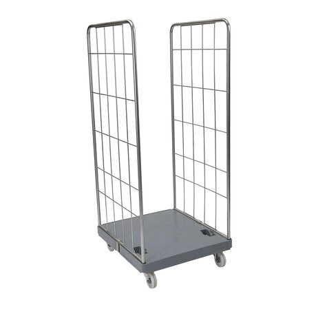rollcage with plastic base, 724 x 815 mm, type 2-sided