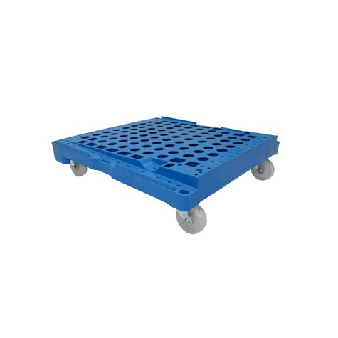 Kunststoff-Rollplatte mit Schrägboden, 724 x 815 mm, ø...