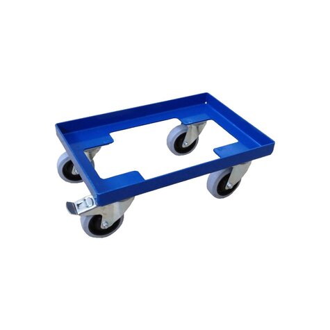 Transportroller, 313 x 413 mm, ø 125 mm Elastikrollen
