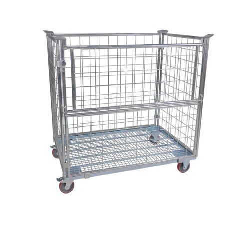 Steel chassi with stacking frame, usable height 1200 mm,...