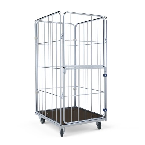 Laundry container 1370mm, 720x810WO, 4-sided, front wall...