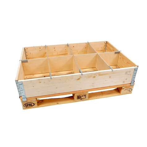 wooden stacking frame - divider, 4 compartments, for...