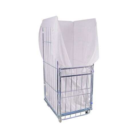 Laundry-/Hanging Bag White for Laundry Container 1200mm, 600x810
