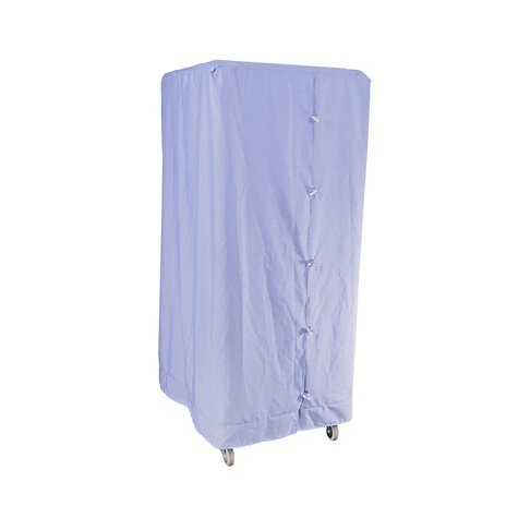 Abdeckhaube Blau für Wäschecontainer 1550mm, 600x810