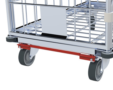 Umschaltsystem für Wäschecontainer 850 x 630 x 1750 mm