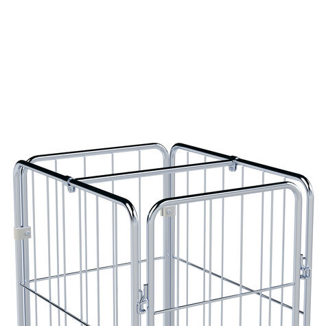 Kleiderstange ME, Cr 3, für Wäschebehälter 940 x 560 mm